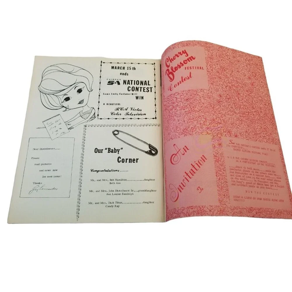 Vtg 1963 Fairfax Industries Orbit Magazine Ca sh Contest Winners Vol 3 Number 1